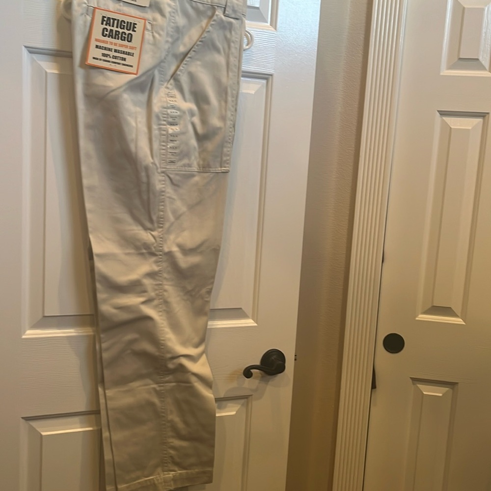 Haggar mens fatigue cargo nwt